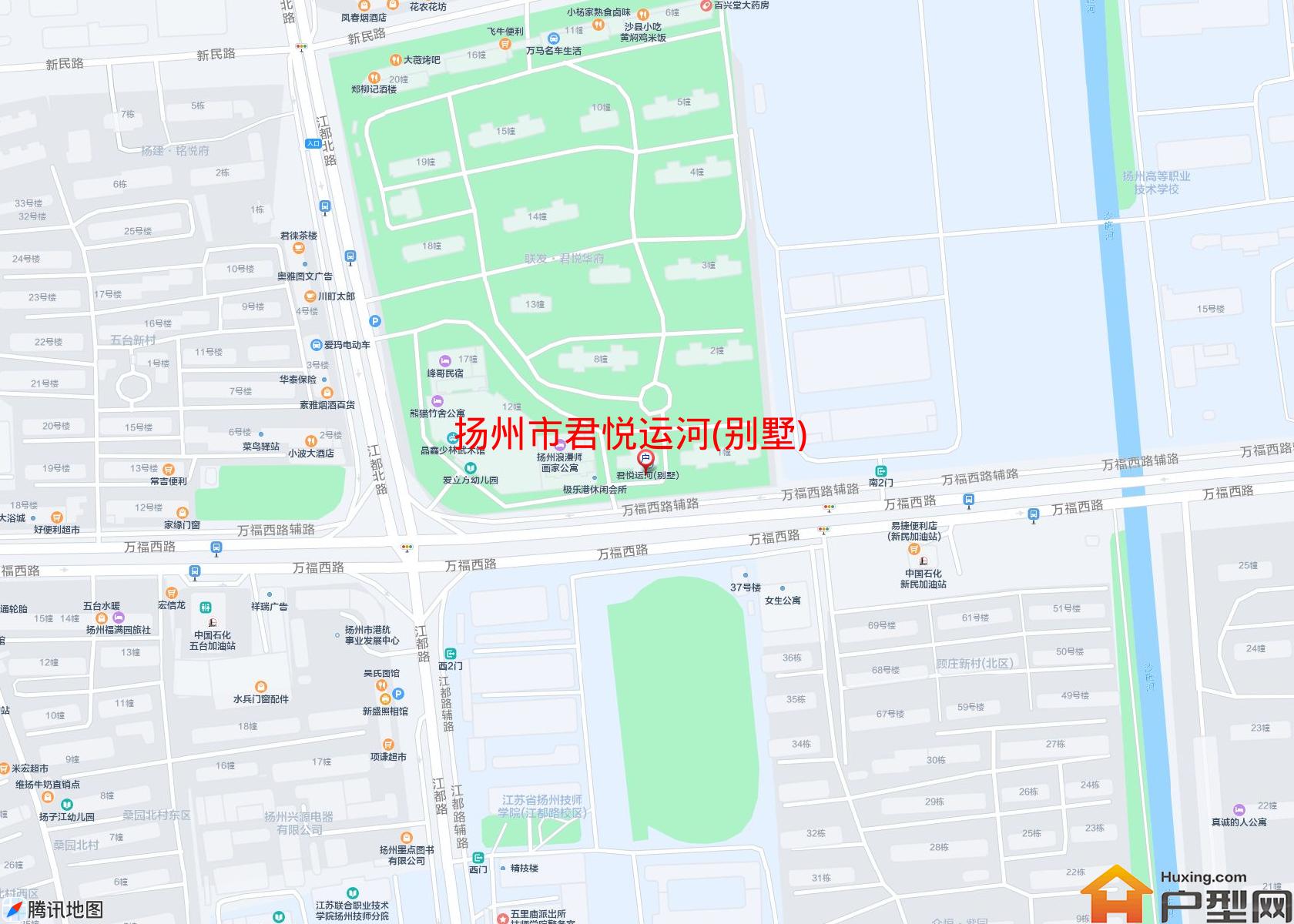 君悦运河(别墅)小区 - 户型网
