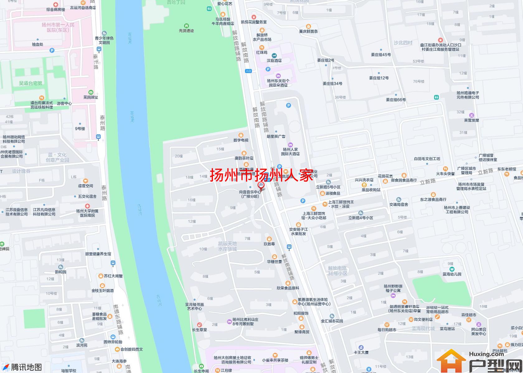 扬州人家小区 - 户型网