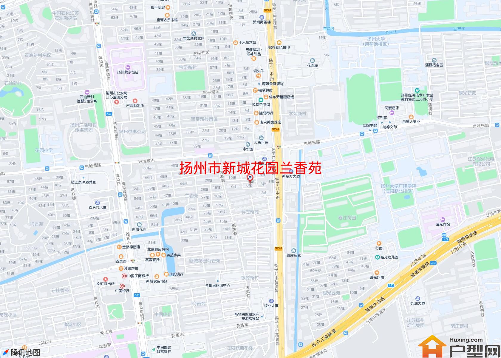 新城花园兰香苑小区 - 户型网