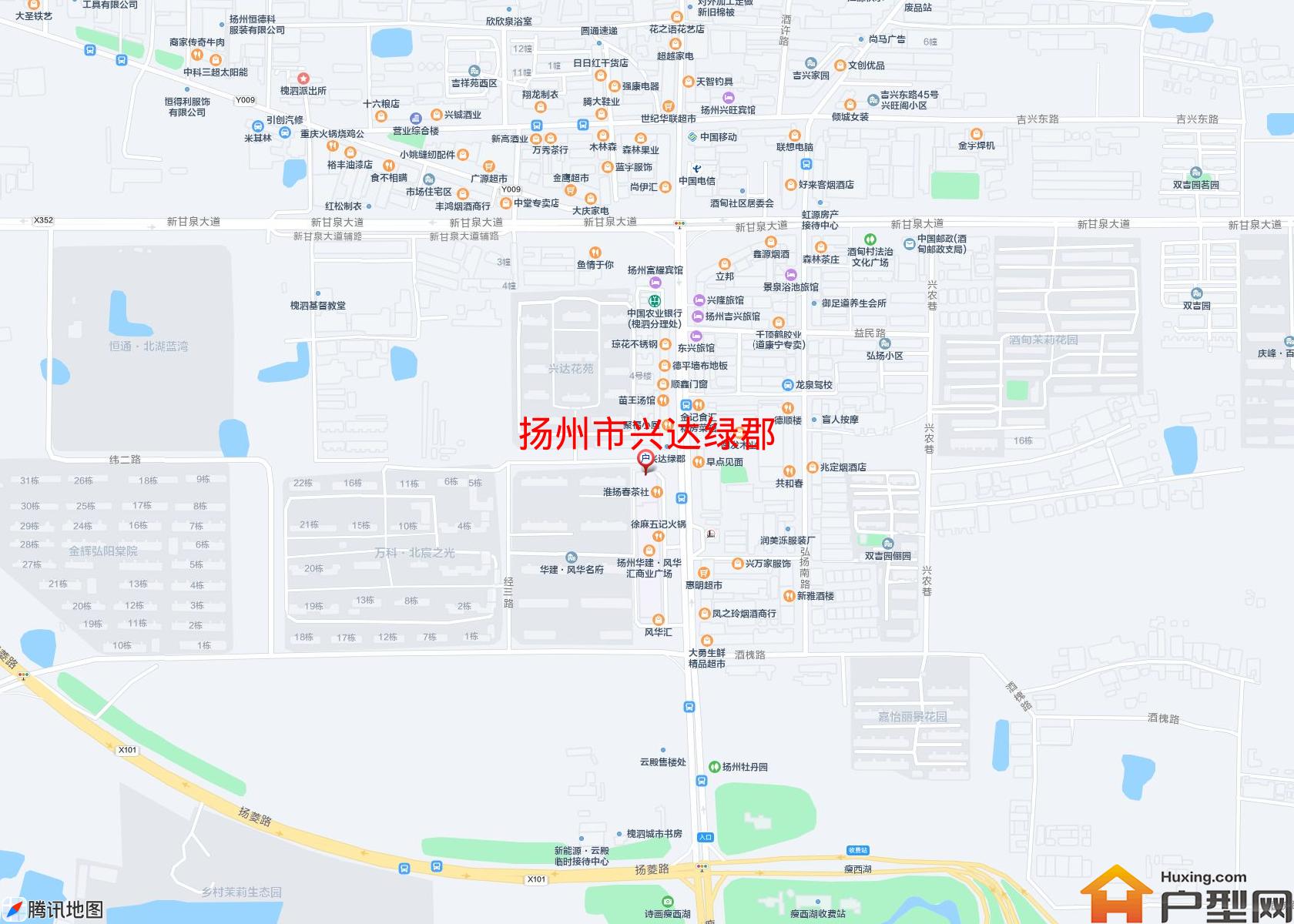 兴达绿郡小区 - 户型网