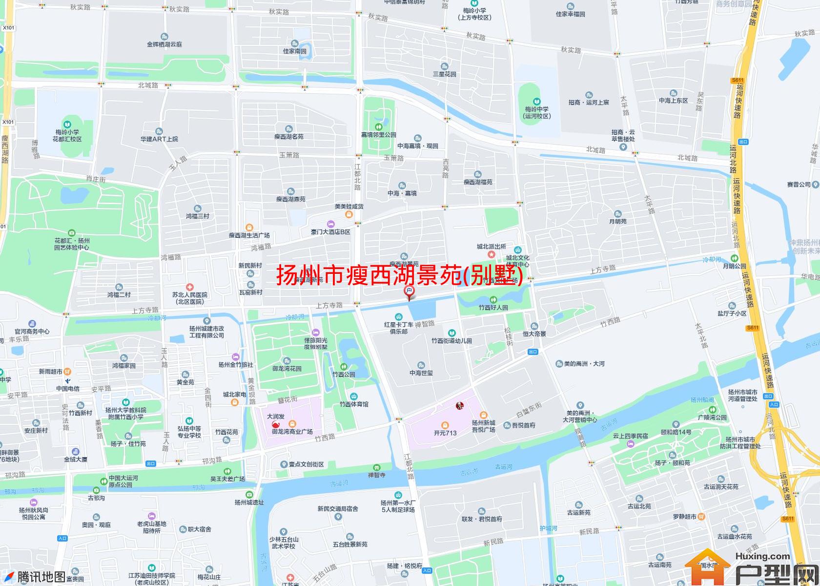 瘦西湖景苑(别墅)小区 - 户型网