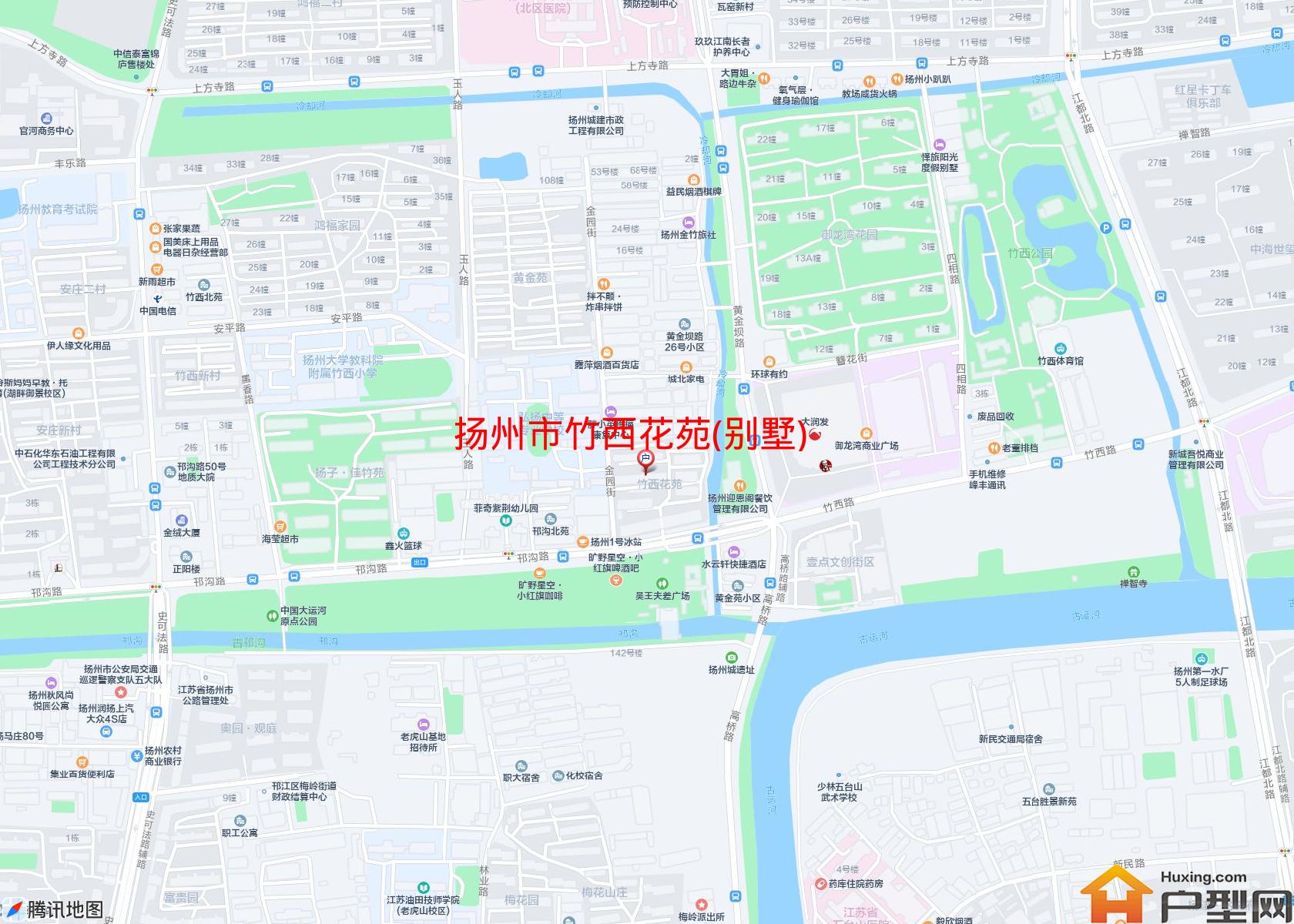 竹西花苑(别墅)小区 - 户型网