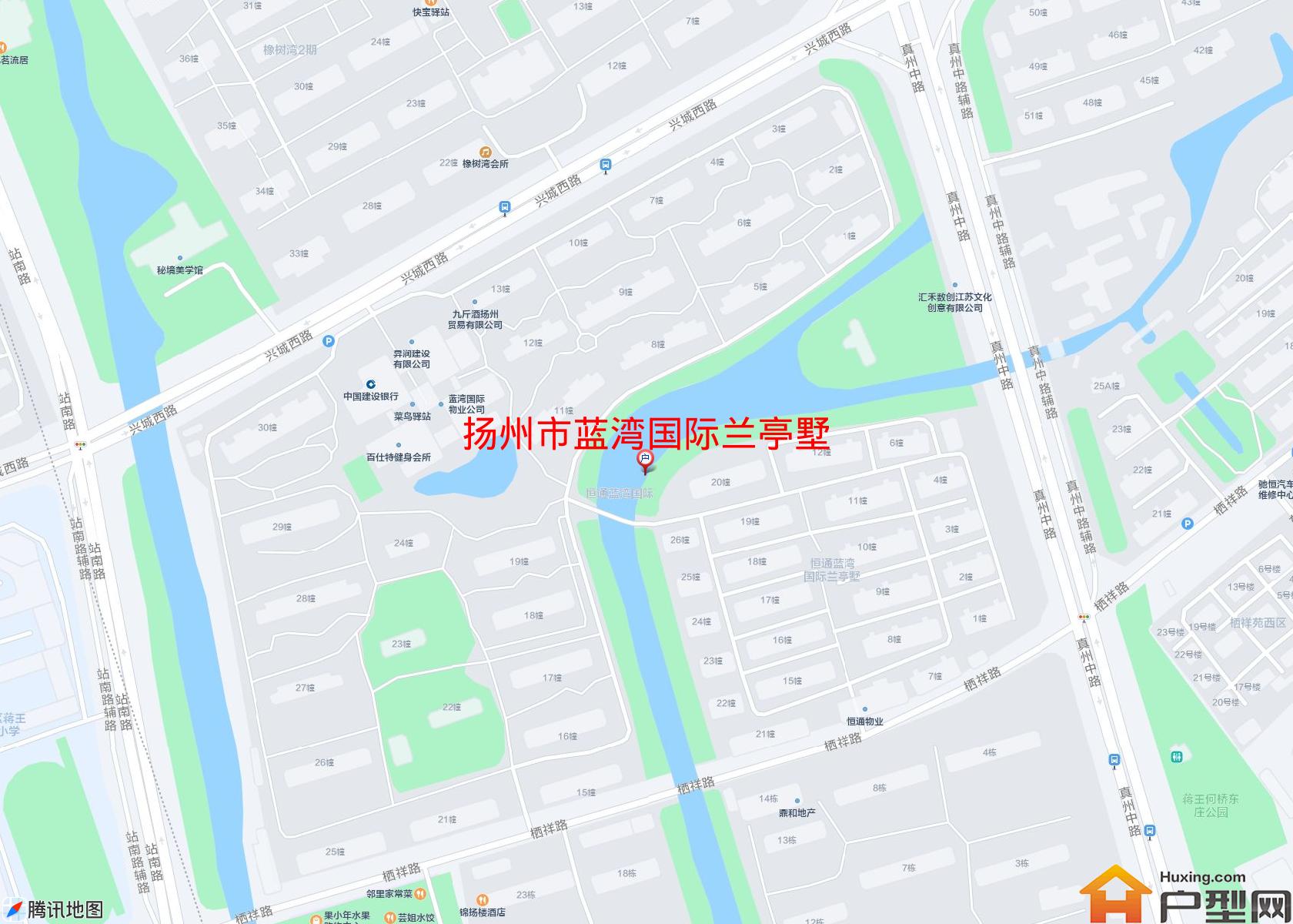 蓝湾国际兰亭墅小区 - 户型网