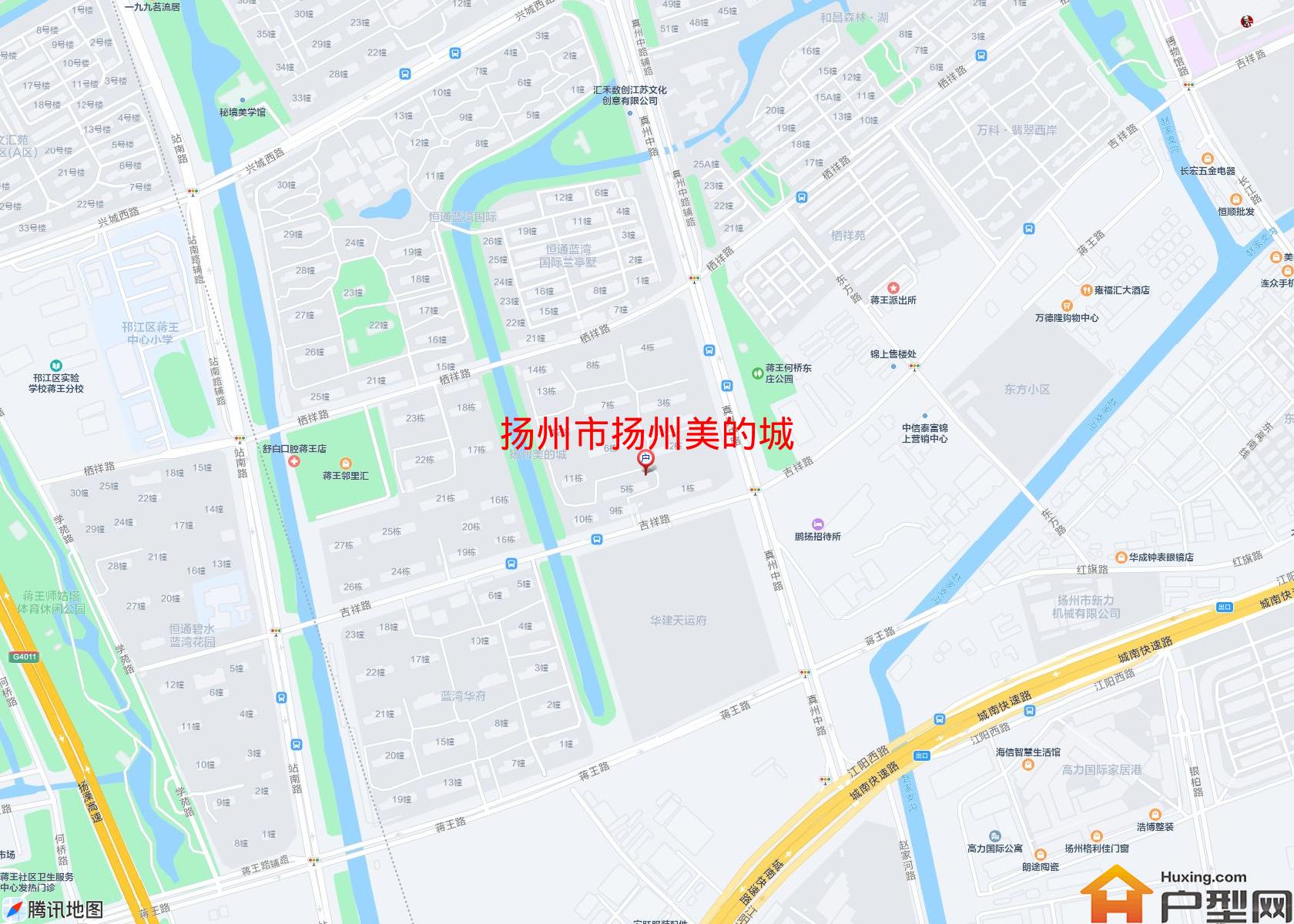 扬州美的城小区 - 户型网