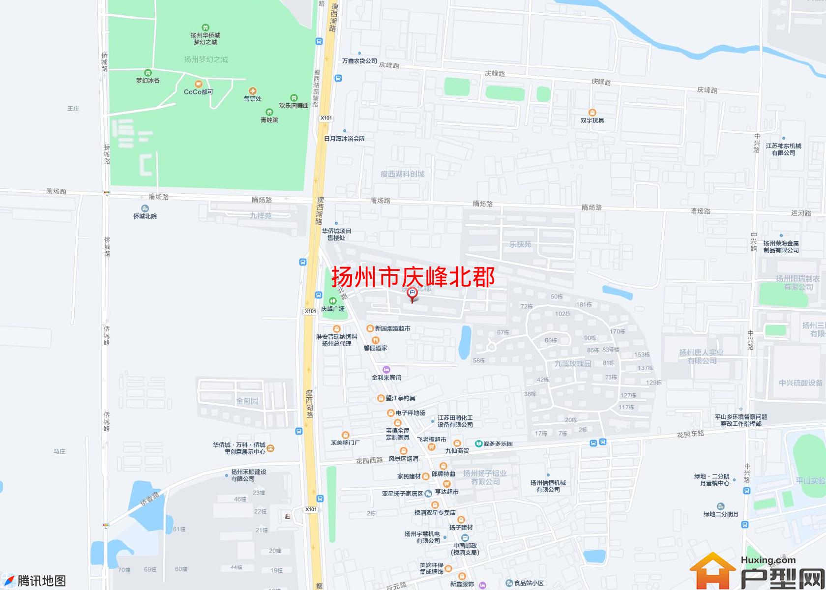 庆峰北郡小区 - 户型网
