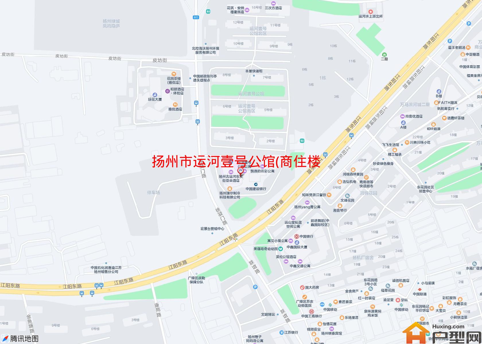 运河壹号公馆(商住楼)小区 - 户型网