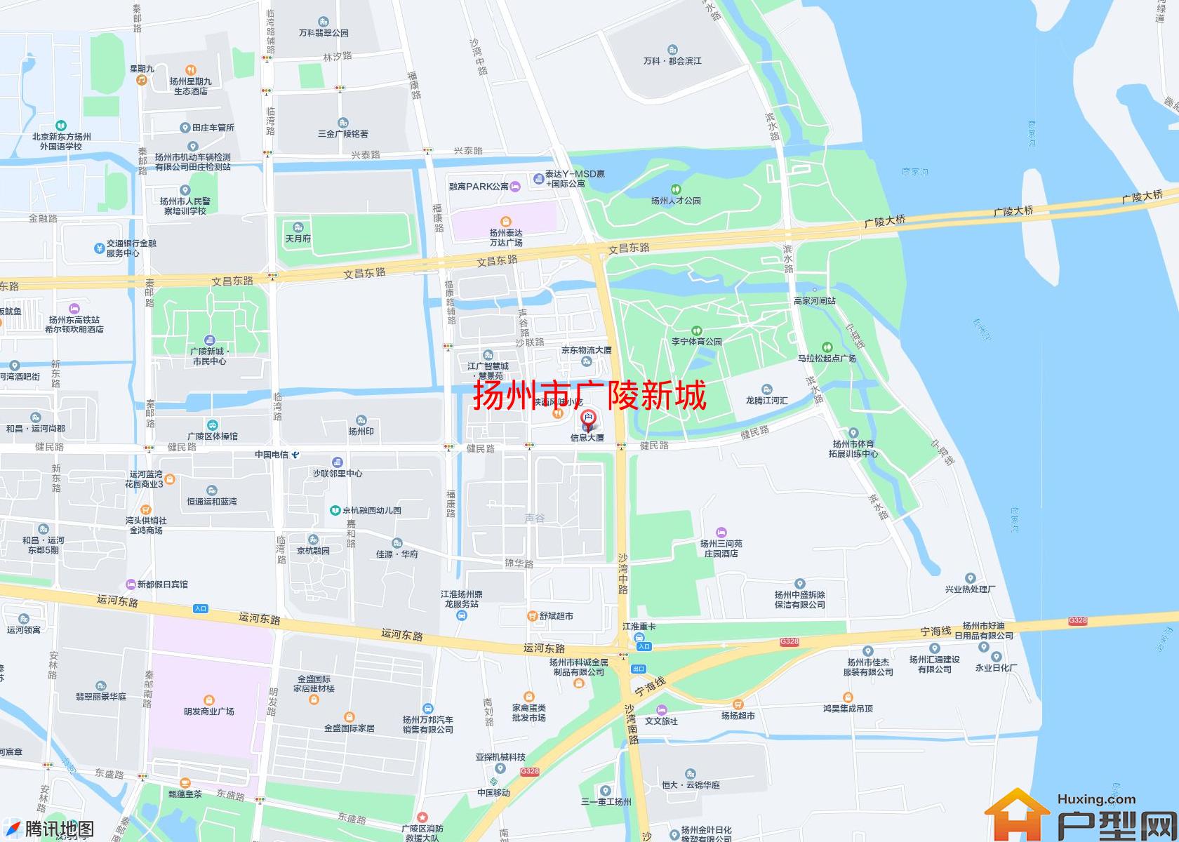 广陵新城小区 - 户型网