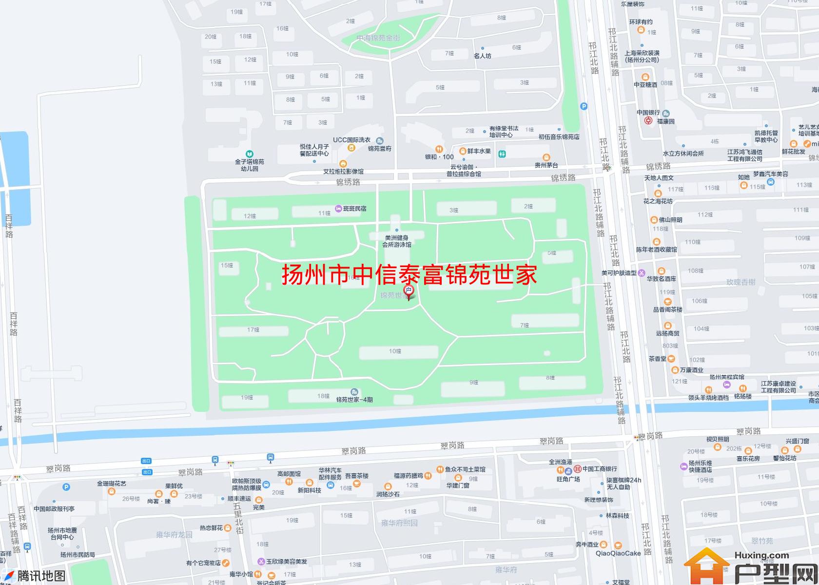 中信泰富锦苑世家小区 - 户型网