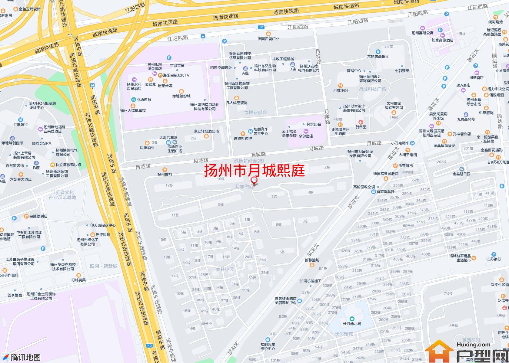 月城熙庭小区 - 户型网