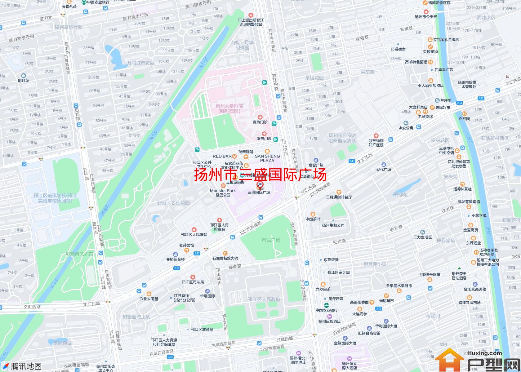 三盛国际广场小区 - 户型网