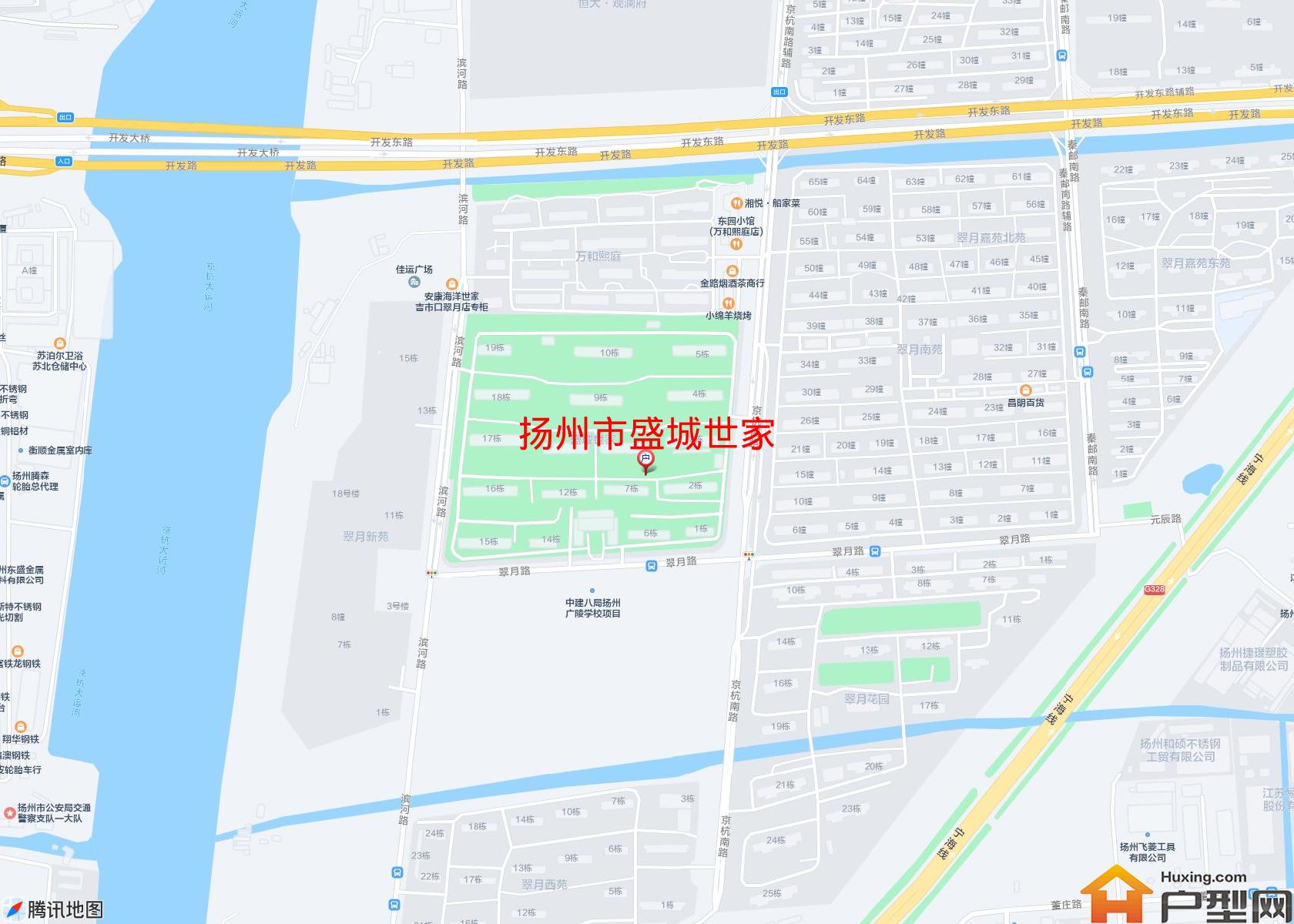 盛城世家小区 - 户型网
