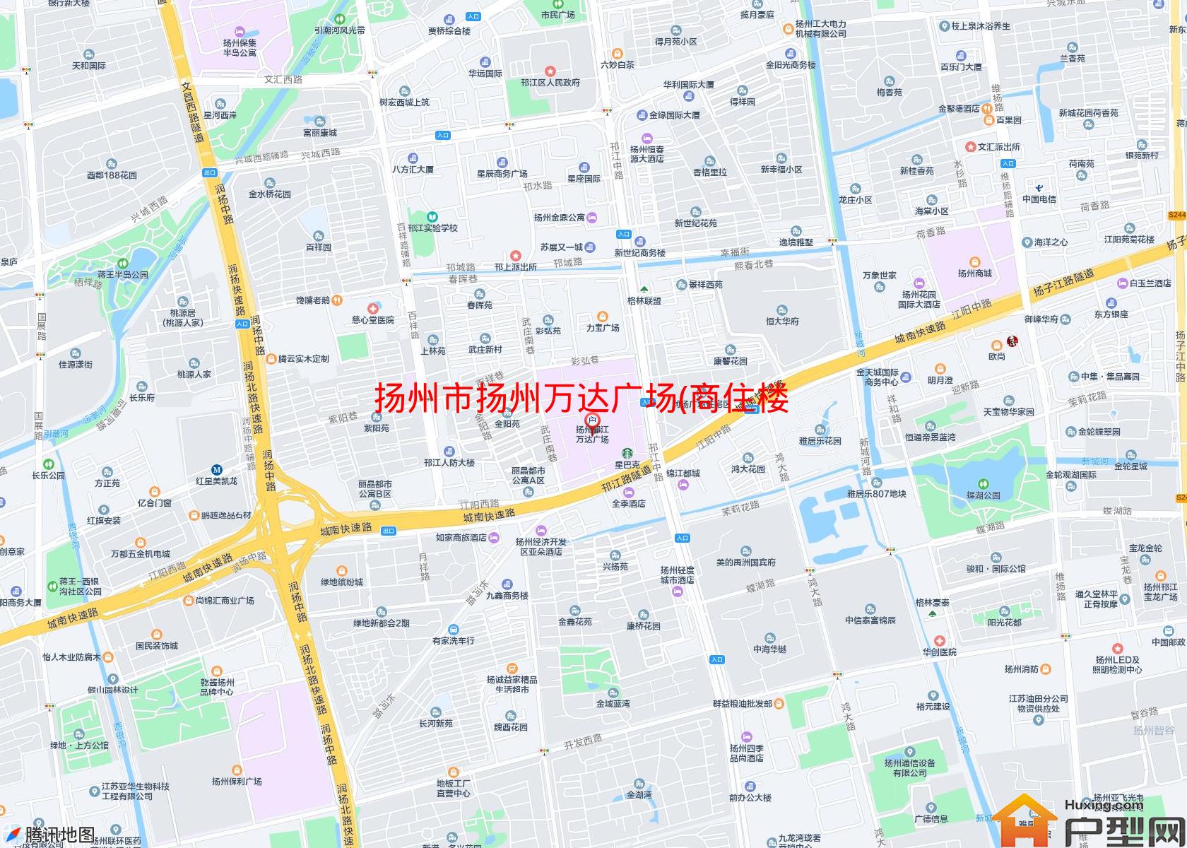 扬州万达广场(商住楼)小区 - 户型网