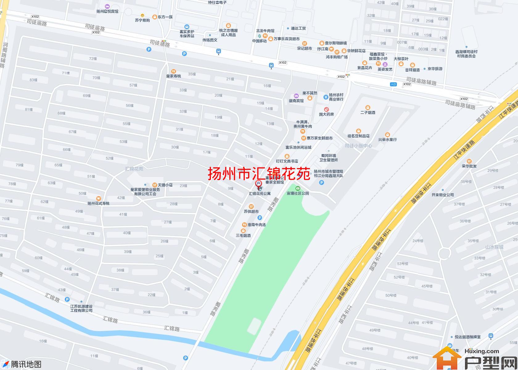 汇锦花苑小区 - 户型网