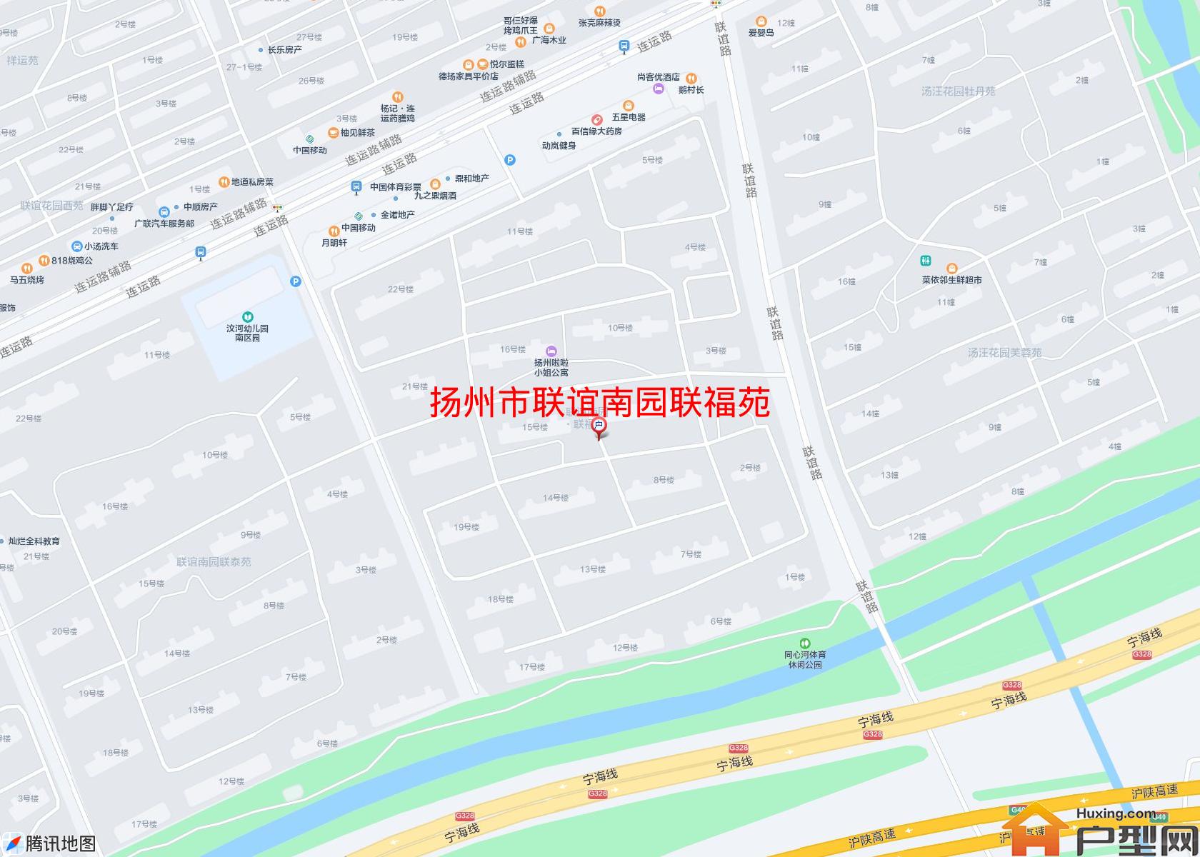 联谊南园联福苑小区 - 户型网