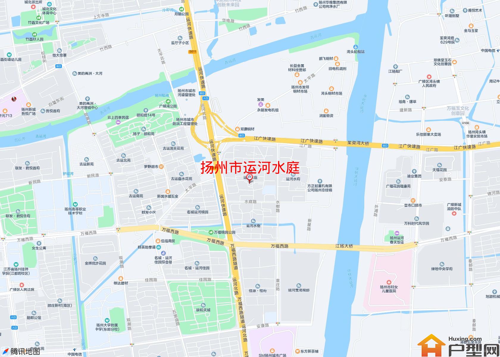 运河水庭小区 - 户型网