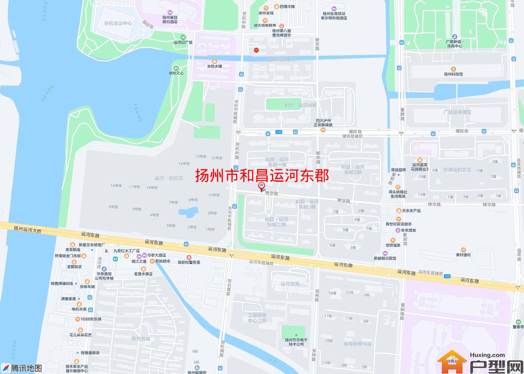 和昌运河东郡小区 - 户型网