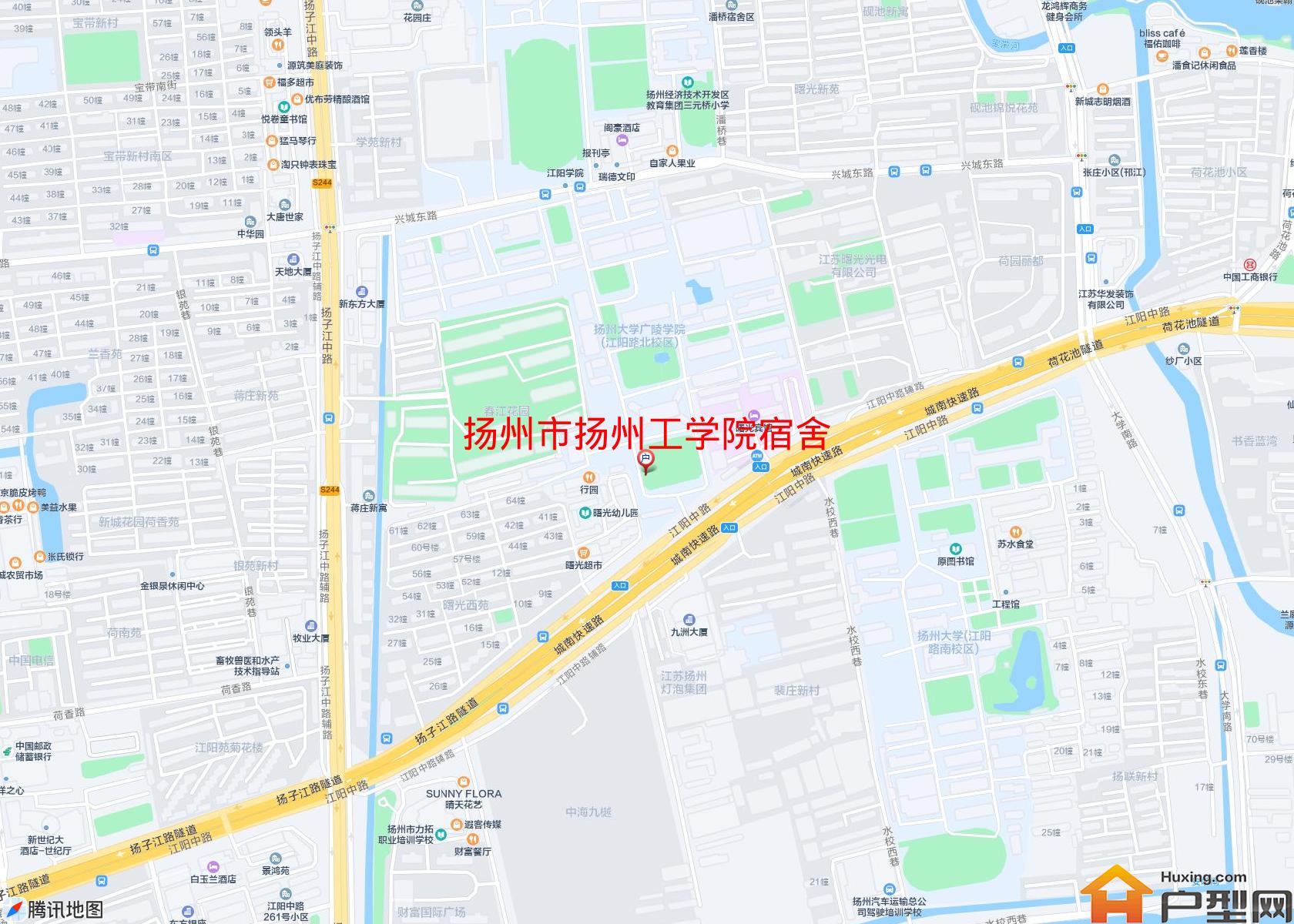 扬州工学院宿舍小区 - 户型网