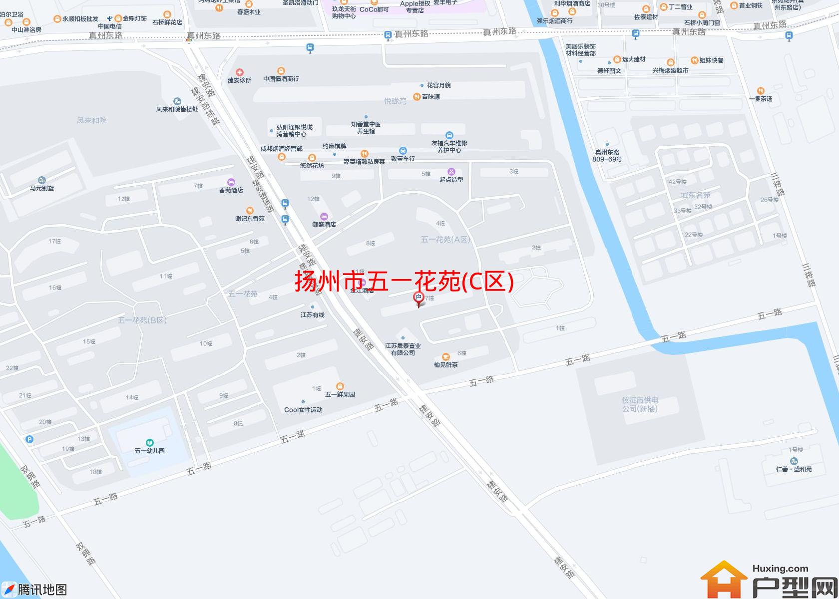 五一花苑(C区)小区 - 户型网