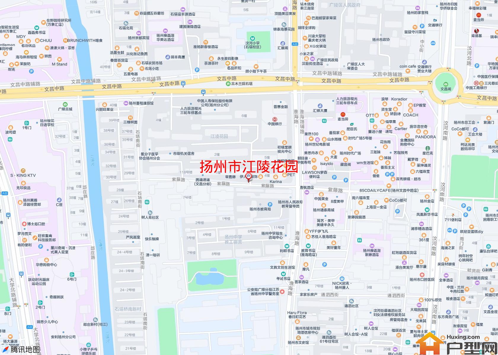 江陵花园小区 - 户型网