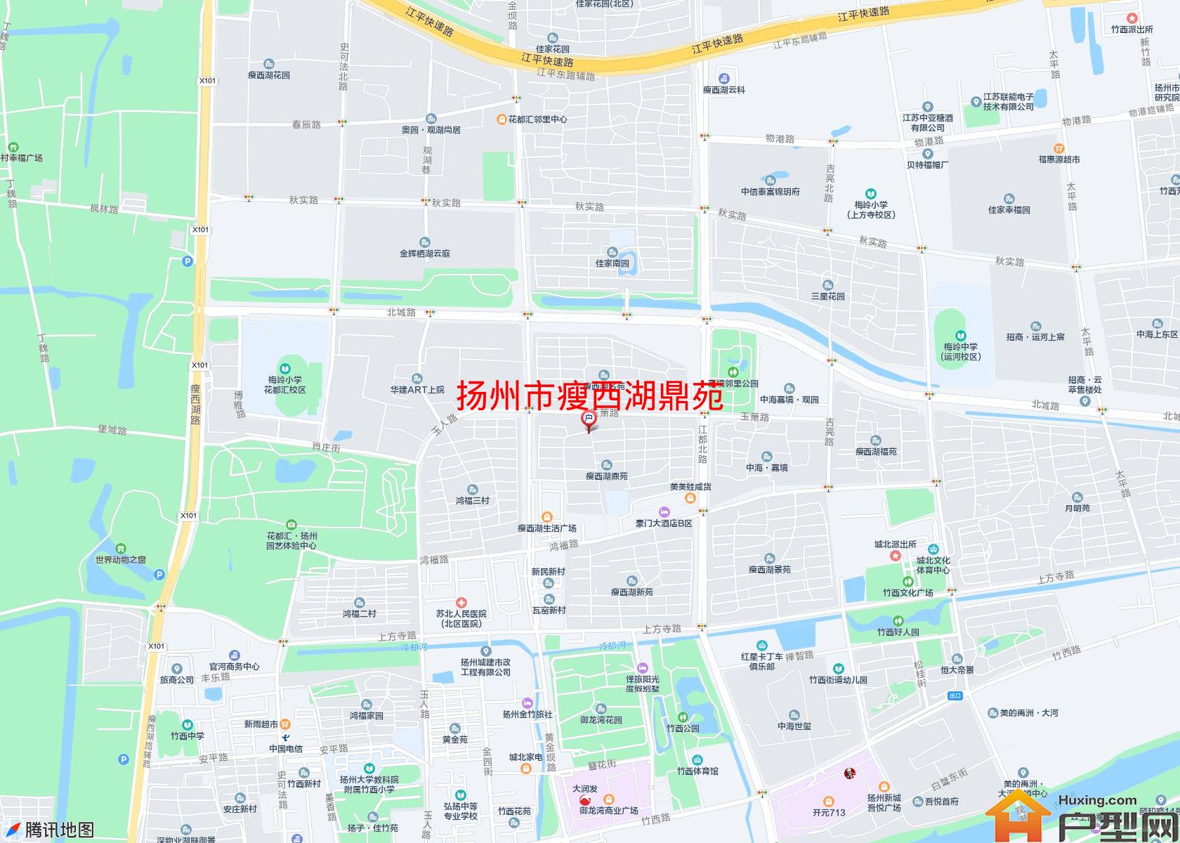 瘦西湖鼎苑小区 - 户型网