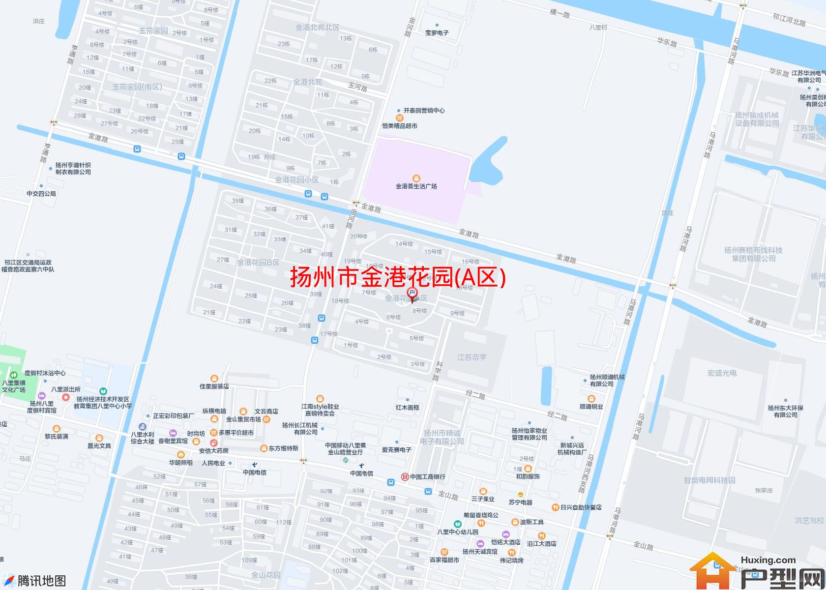 金港花园(A区)小区 - 户型网