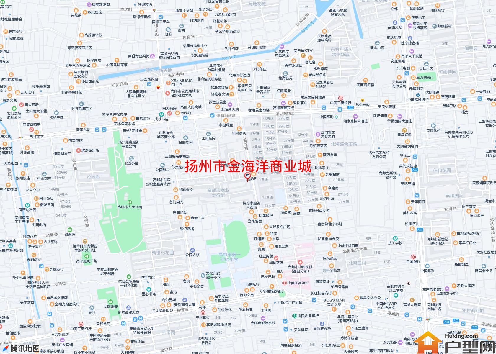 金海洋商业城小区 - 户型网