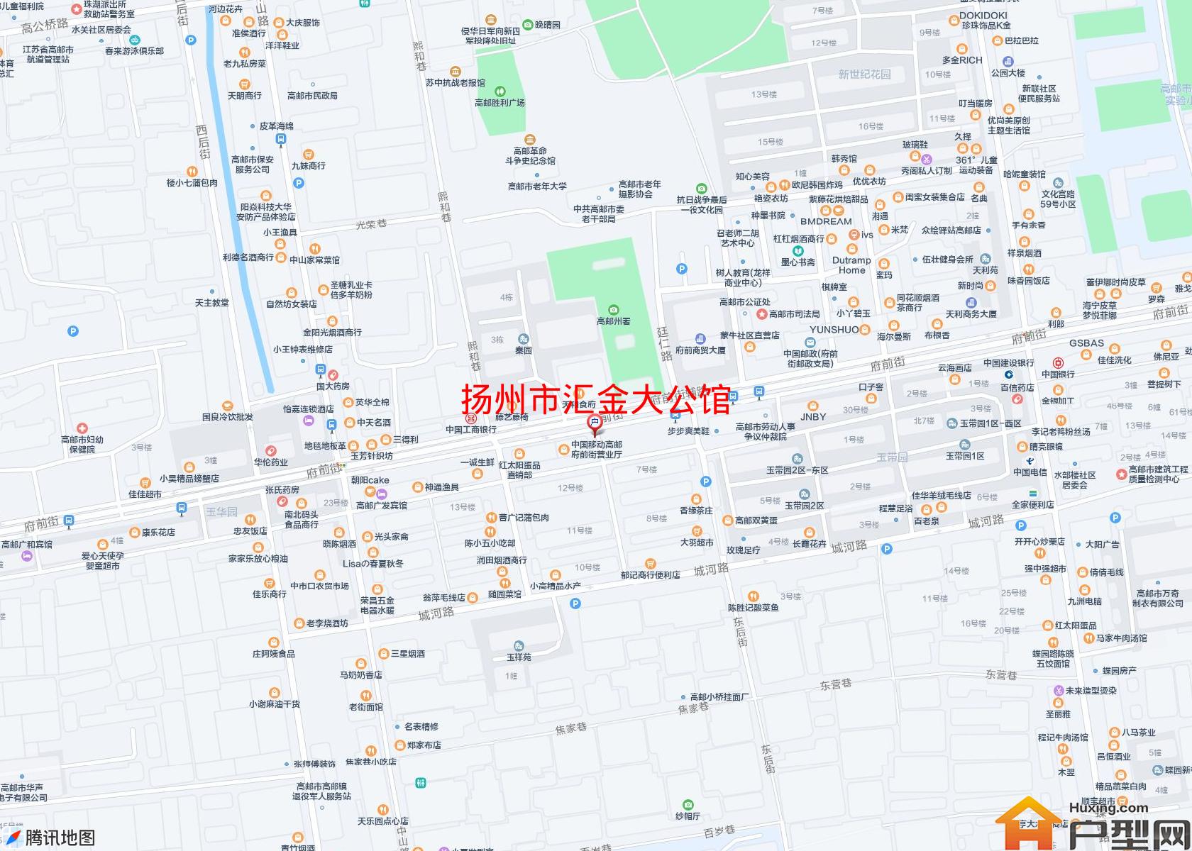 汇金大公馆小区 - 户型网