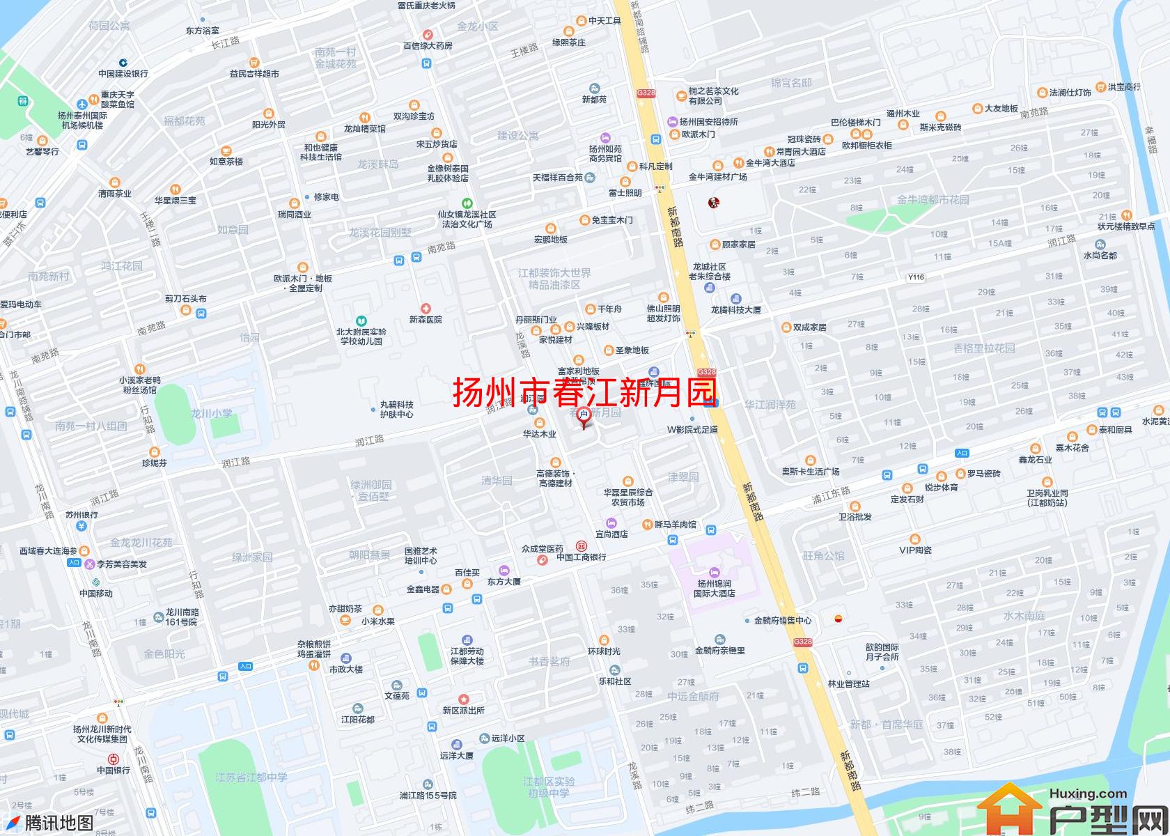 春江新月园小区 - 户型网