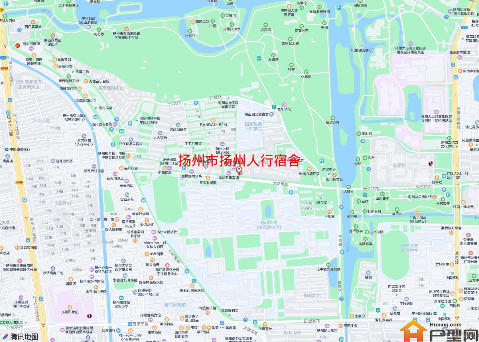 扬州人行宿舍小区 - 户型网