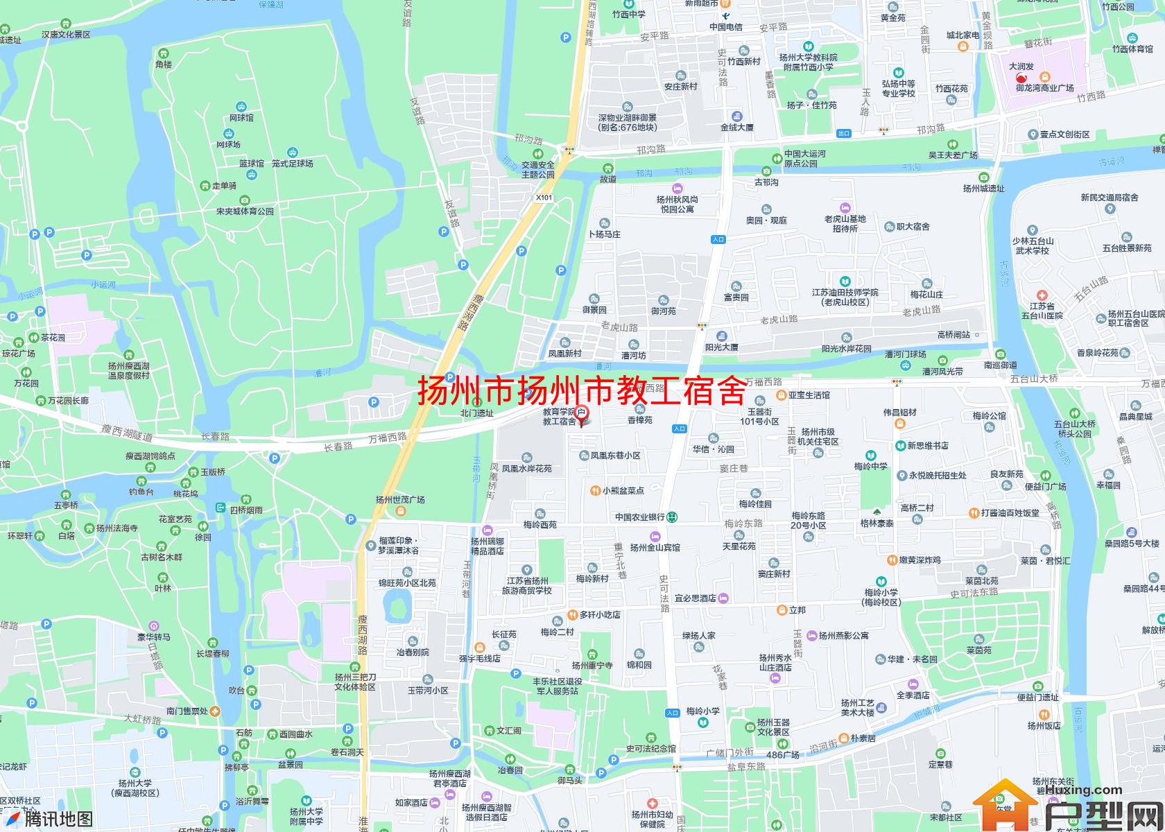 扬州市教工宿舍小区 - 户型网