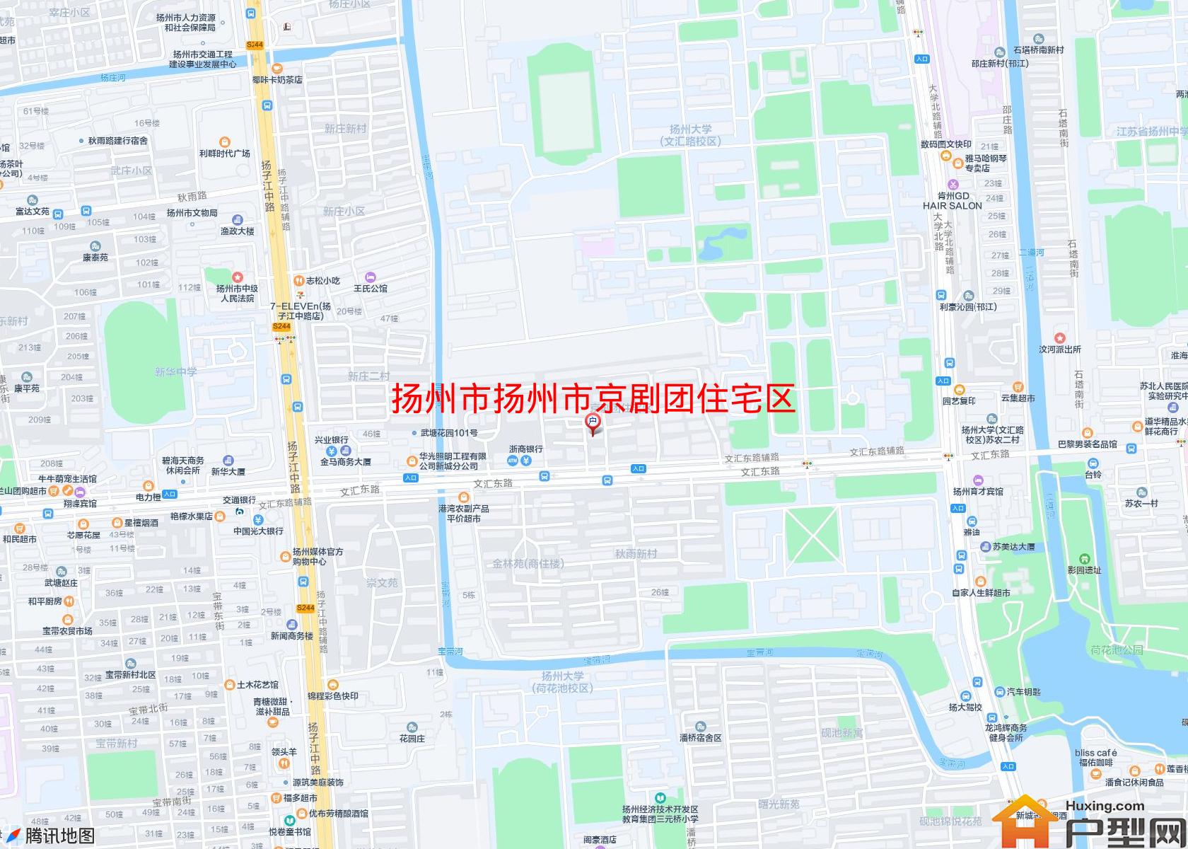 扬州市京剧团住宅区小区 - 户型网