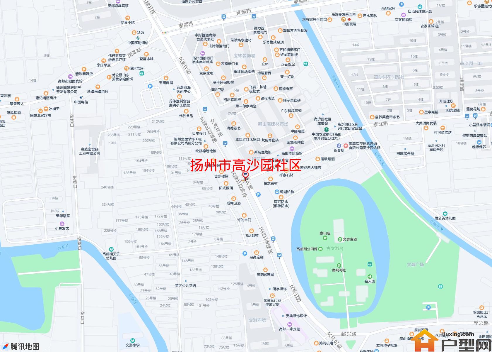 高沙园社区小区 - 户型网