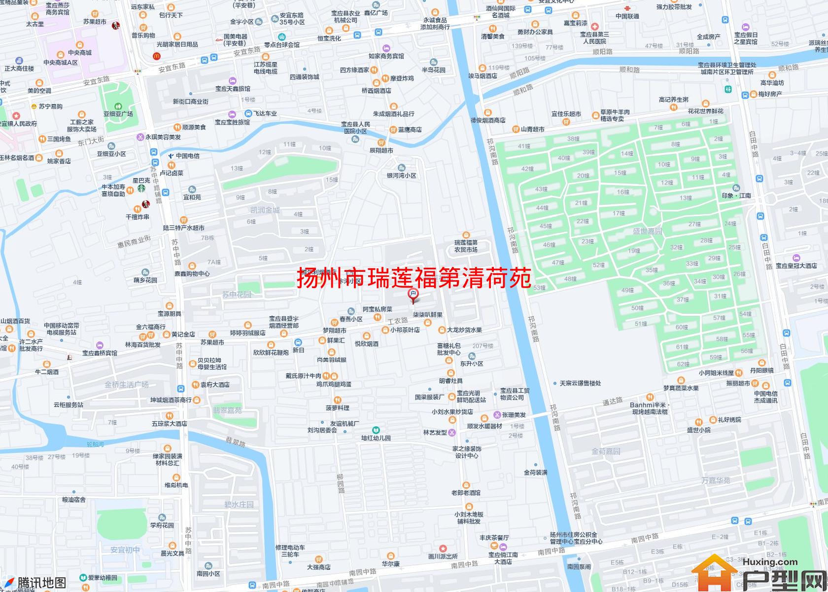 瑞莲福第清荷苑小区 - 户型网