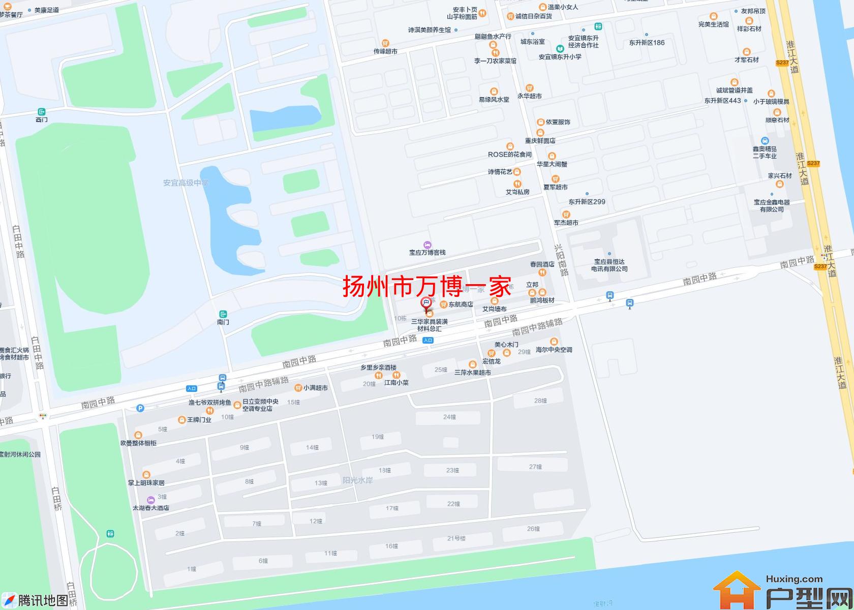 万博一家小区 - 户型网
