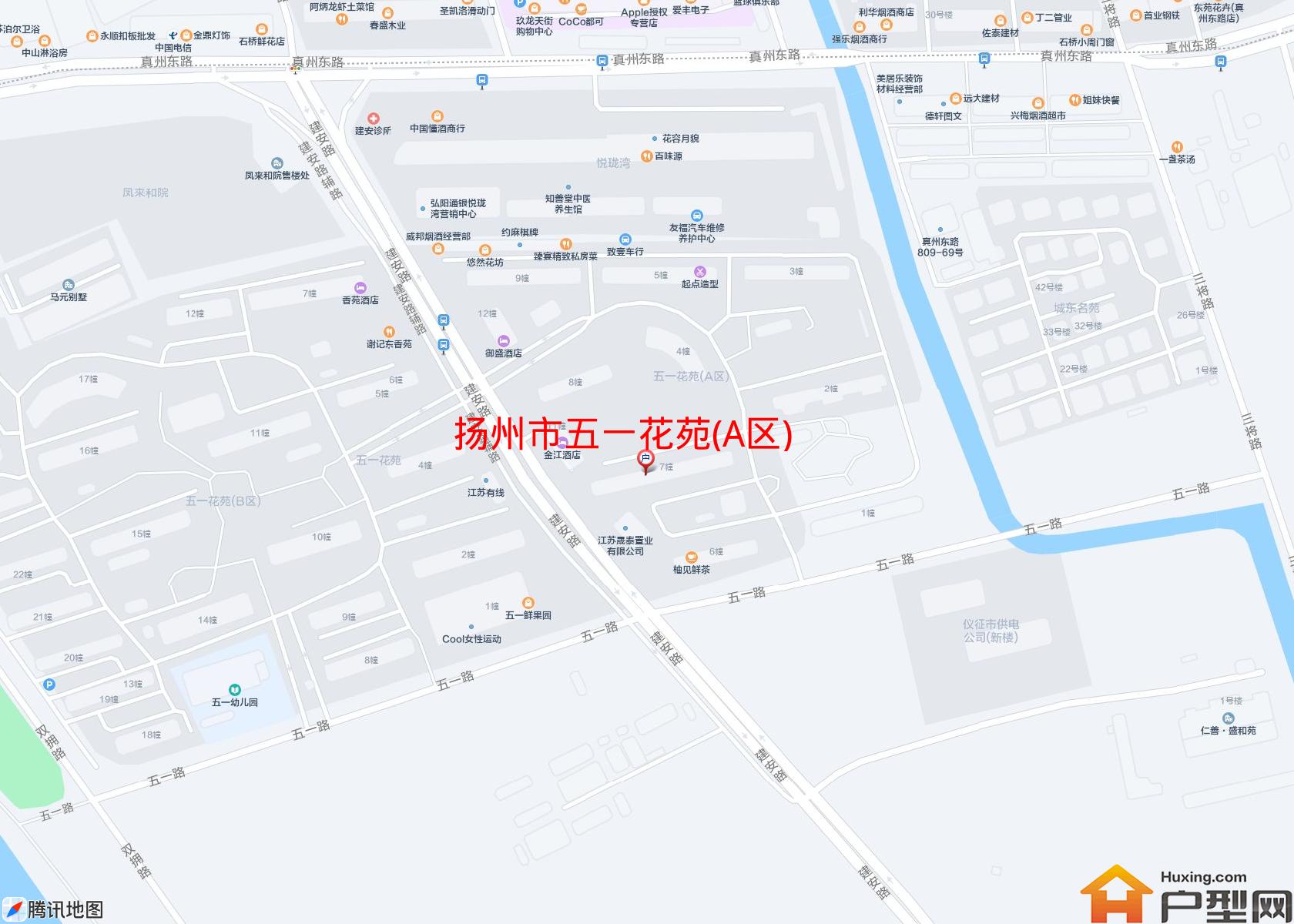 五一花苑(A区)小区 - 户型网