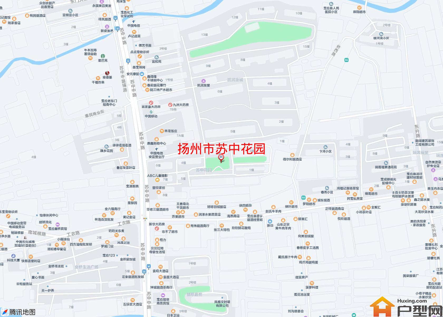 苏中花园小区 - 户型网