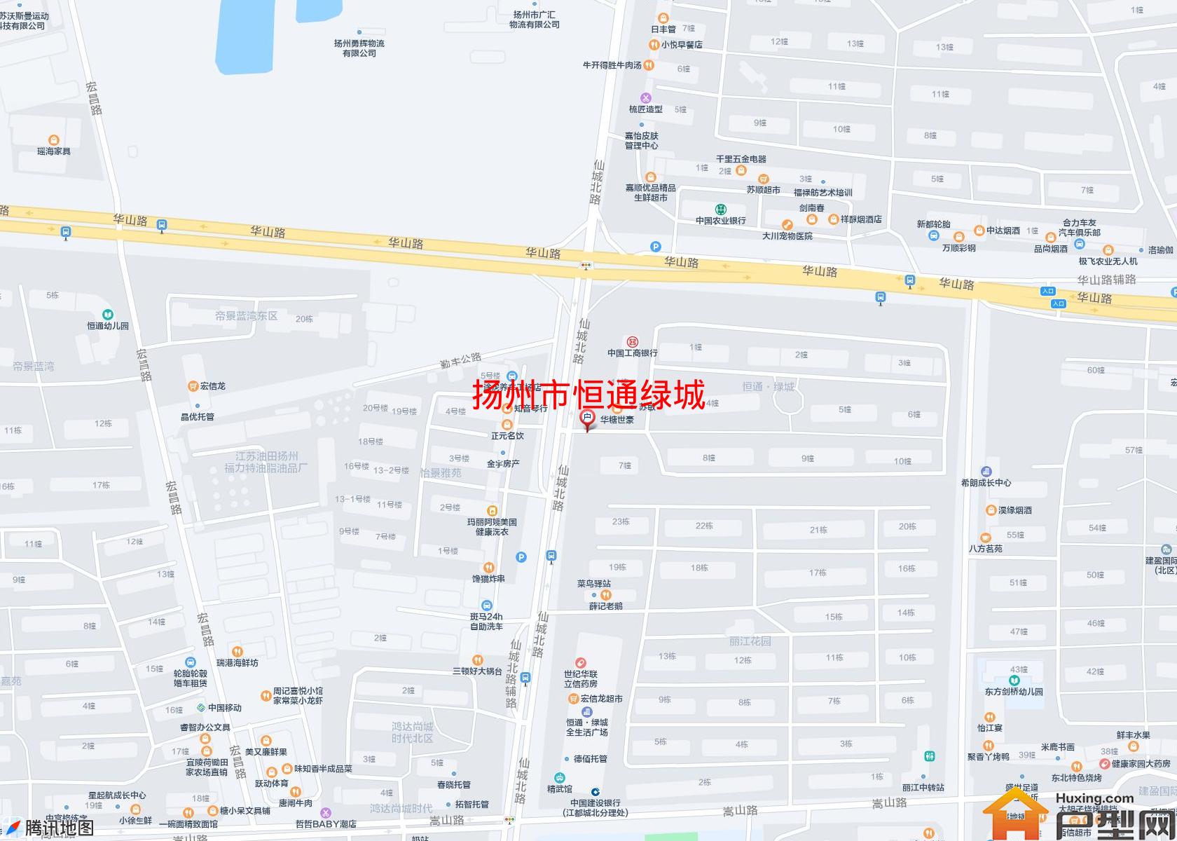恒通绿城小区 - 户型网