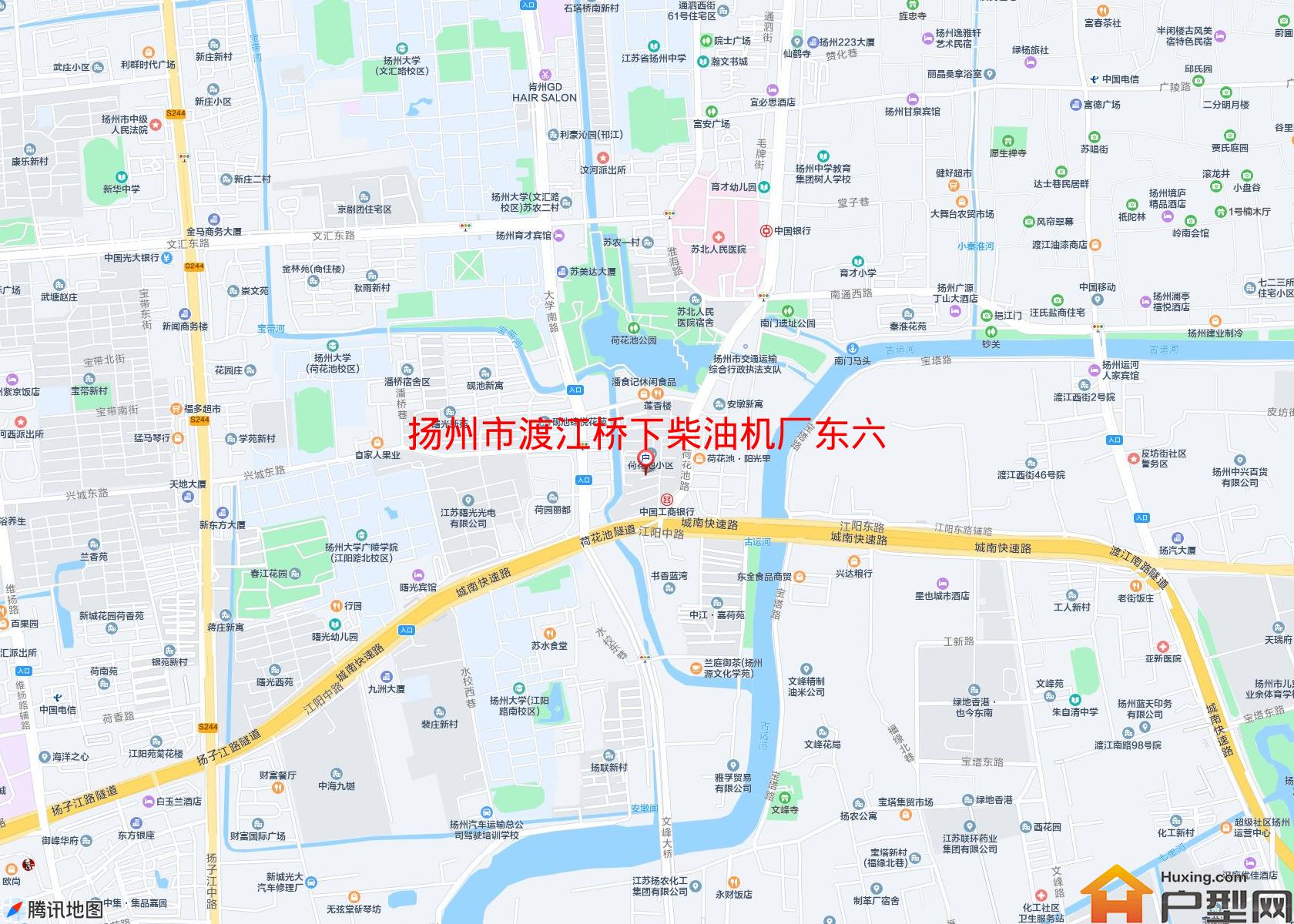 渡江桥下柴油机厂东六对机小区 - 户型网