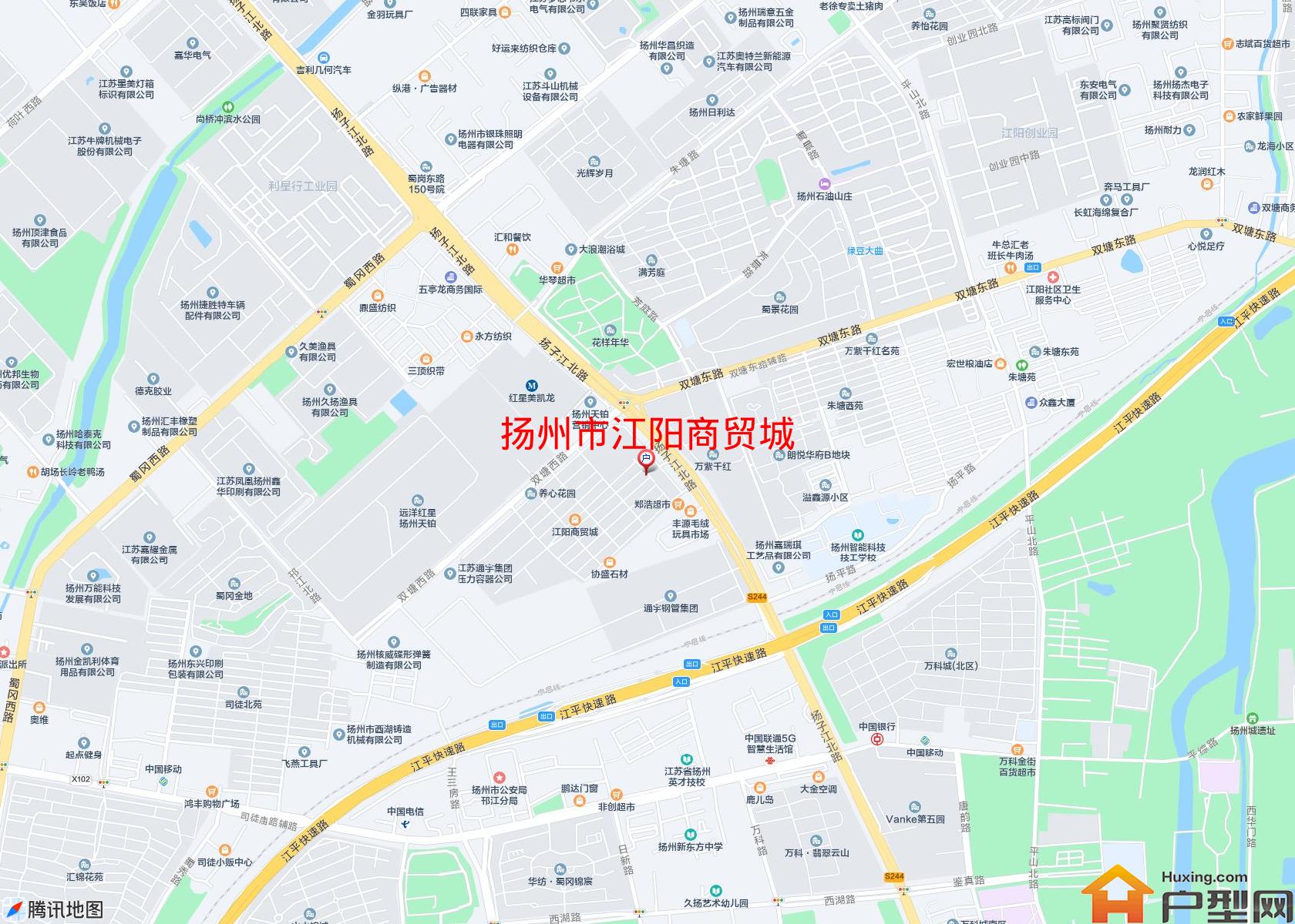 江阳商贸城小区 - 户型网