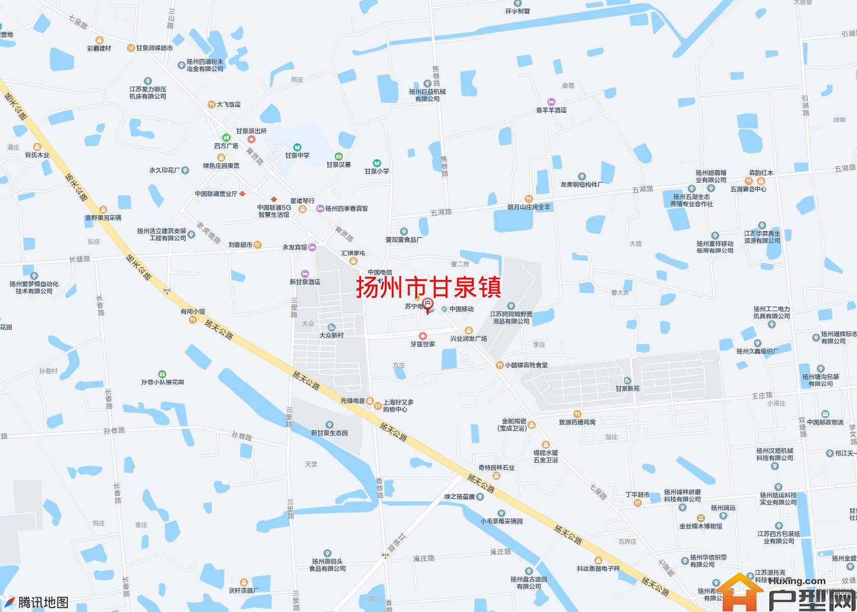 甘泉镇小区 - 户型网