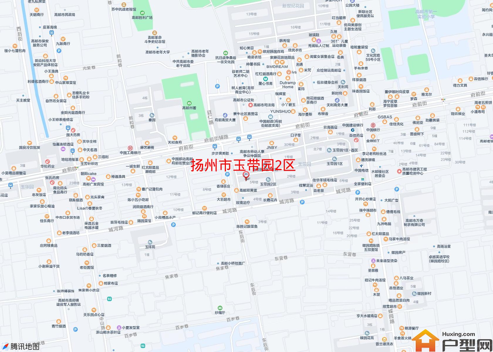 玉带园2区小区 - 户型网