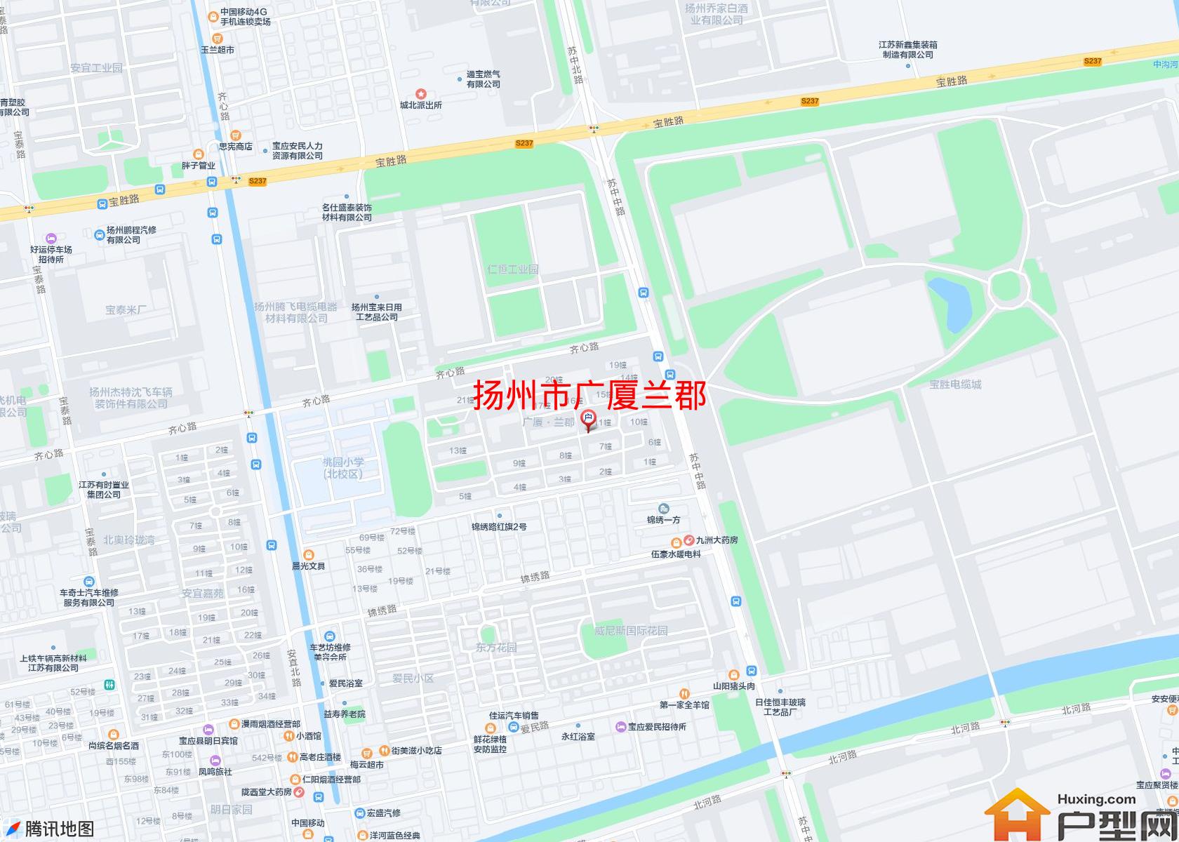 广厦兰郡小区 - 户型网