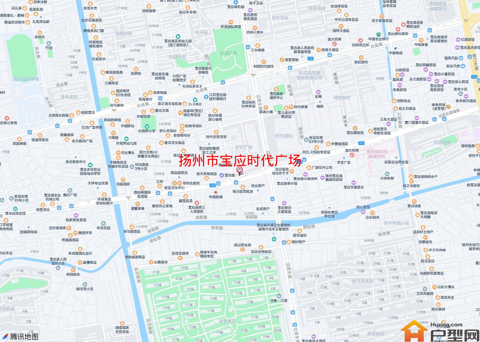 宝应时代广场小区 - 户型网