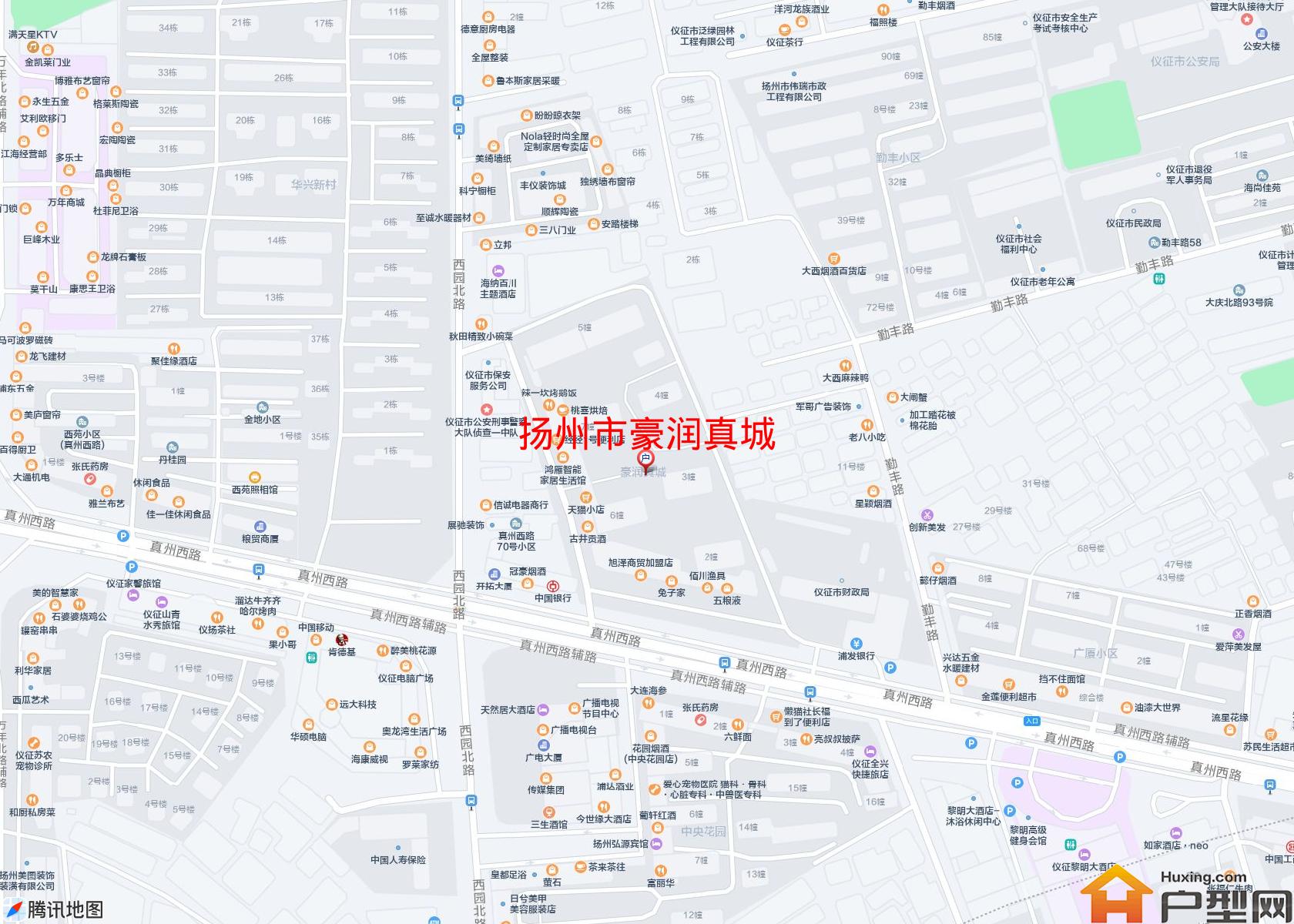 豪润真城小区 - 户型网