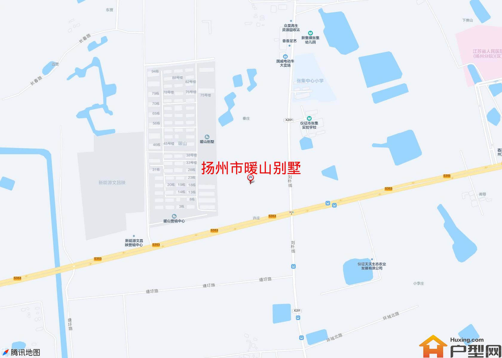 暖山别墅小区 - 户型网