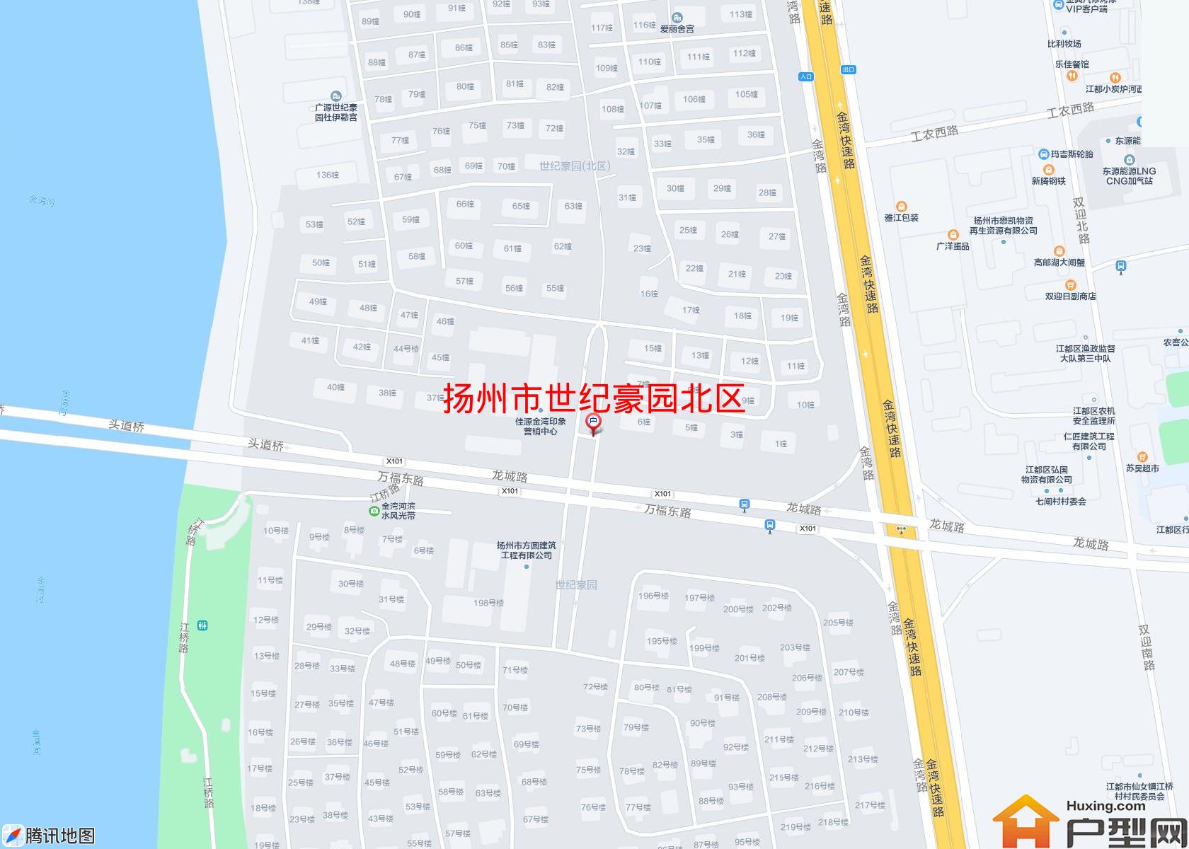 世纪豪园北区小区 - 户型网