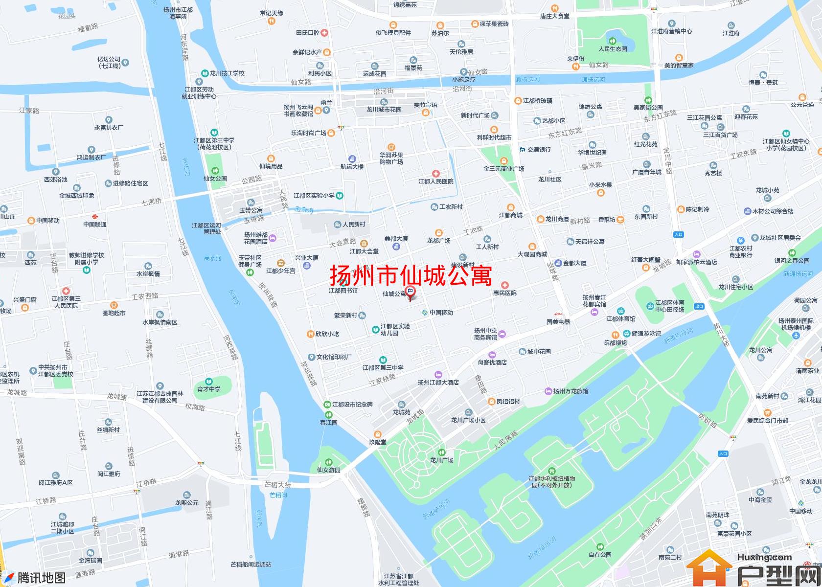 仙城公寓小区 - 户型网