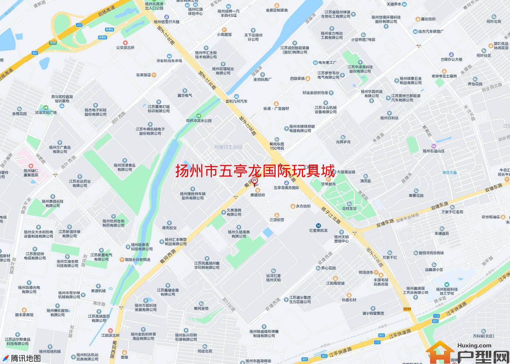五亭龙国际玩具城小区 - 户型网