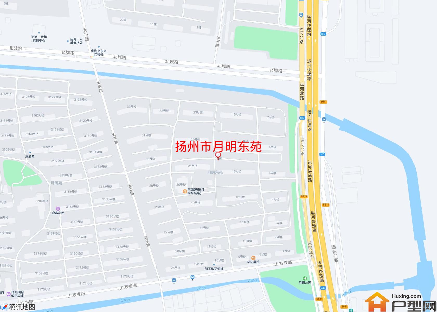 月明东苑小区 - 户型网