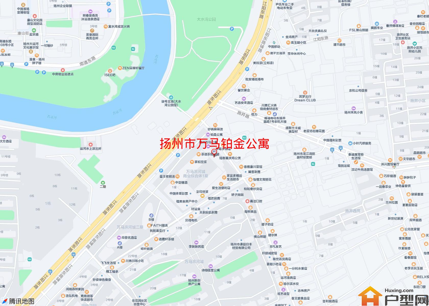 万马铂金公寓小区 - 户型网